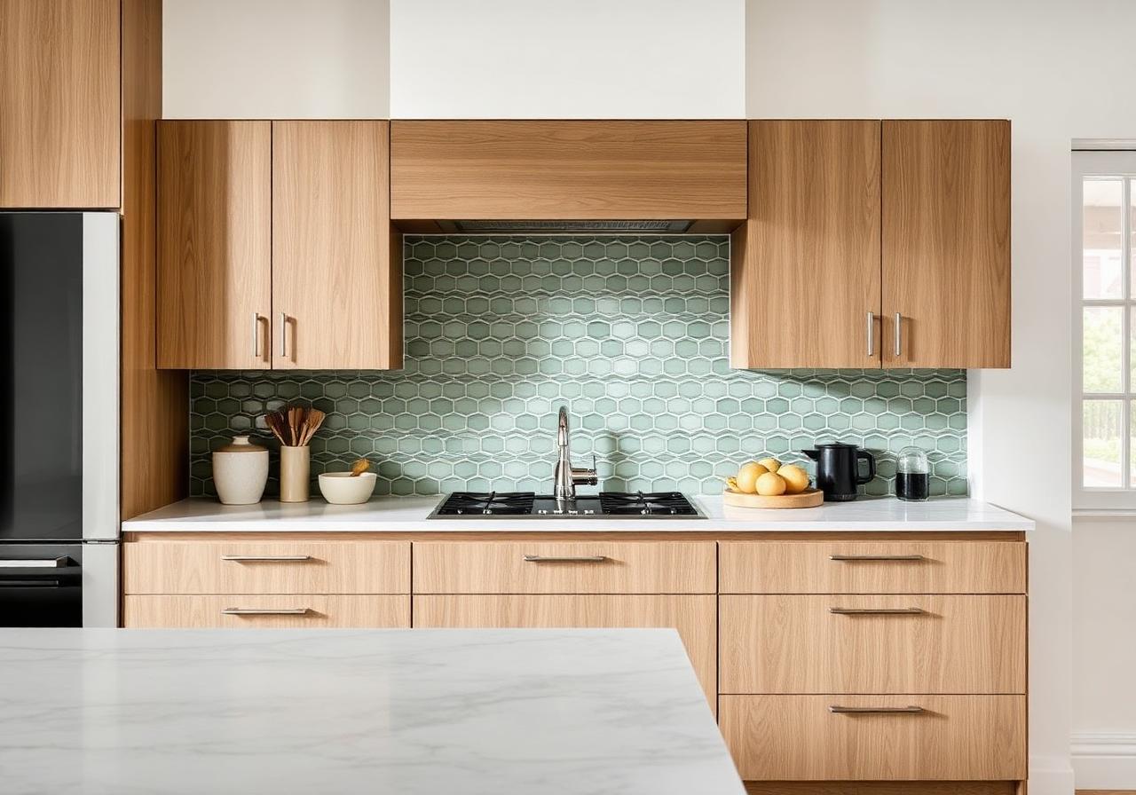 Kitchen splashback